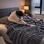 WarmNest™ Ribbed Blanket