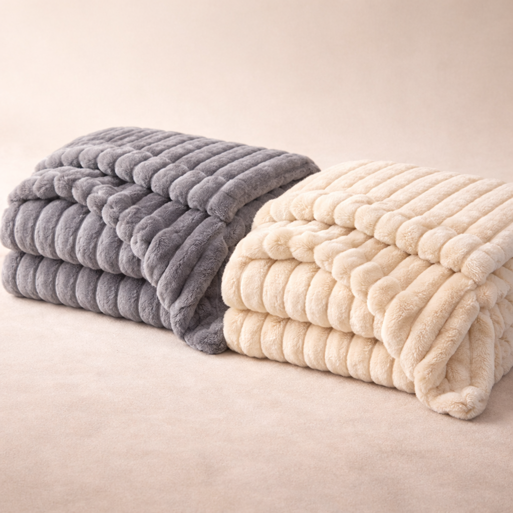 WarmNest™ Ribbed Blanket