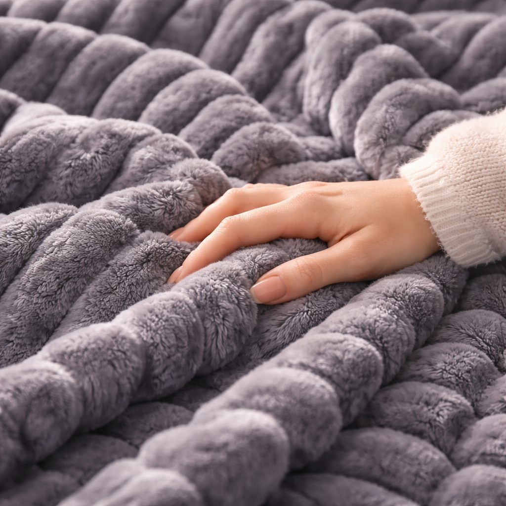 WarmNest™ Ribbed Blanket